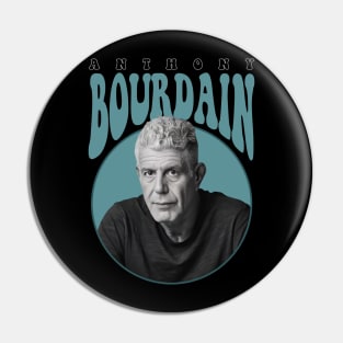 Chef Anthony Bourdain Legend Pin