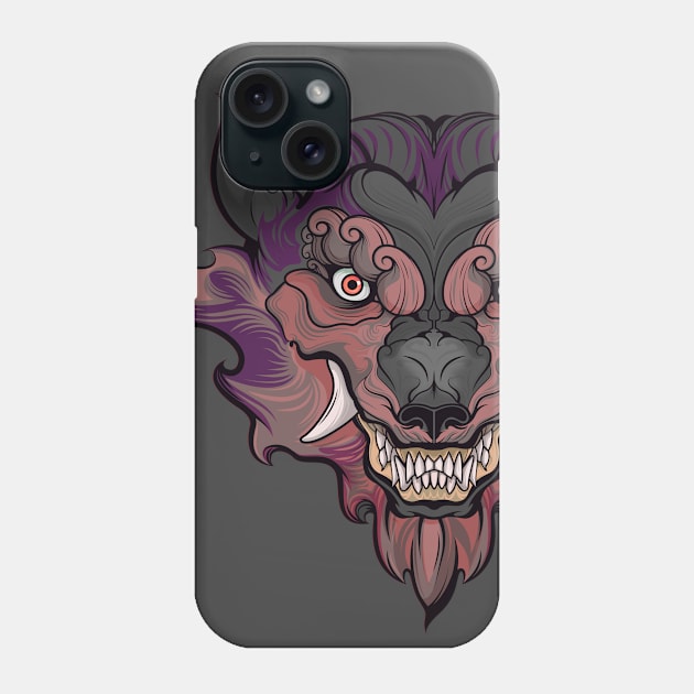 wolf Phone Case by CheMaik