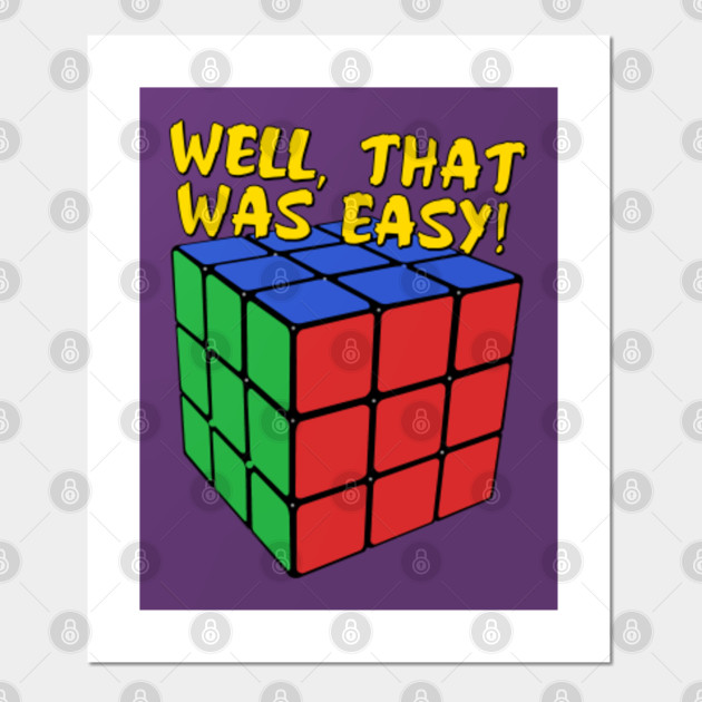 Rubik S Cube Champion Rubiks Cube Posters And Art Prints