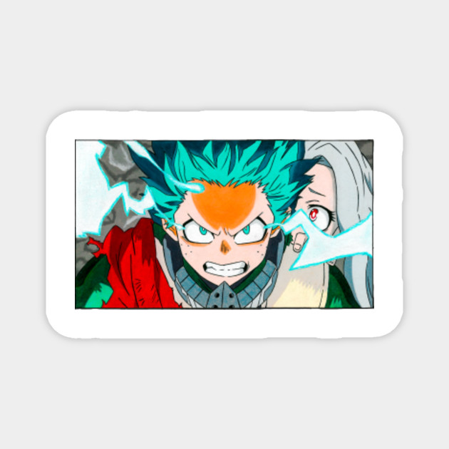 One For All Full Cowl 100 Midoriya Magnet Teepublic