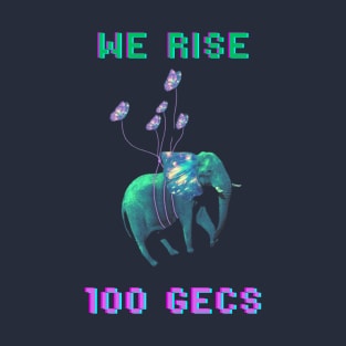 WE RISE - 100 gecs T-Shirt