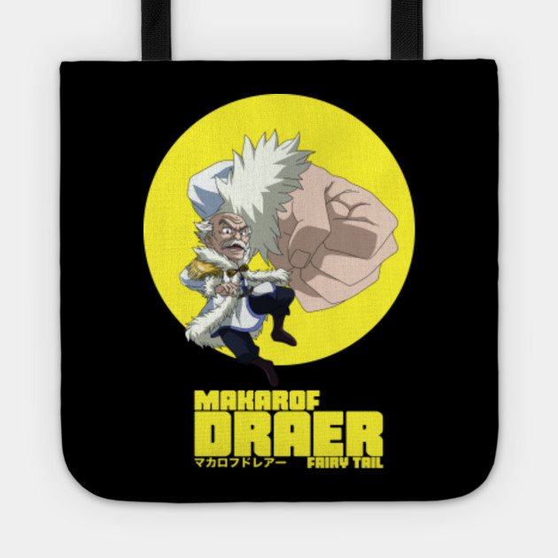 Makarof Draer Fairy Tail Fairy Tail Tote Teepublic