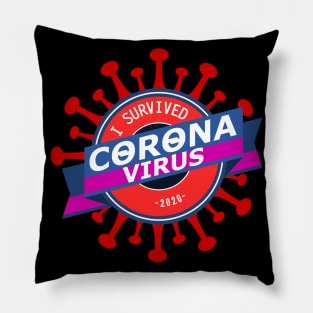 I Survived Coronavirus Pillow