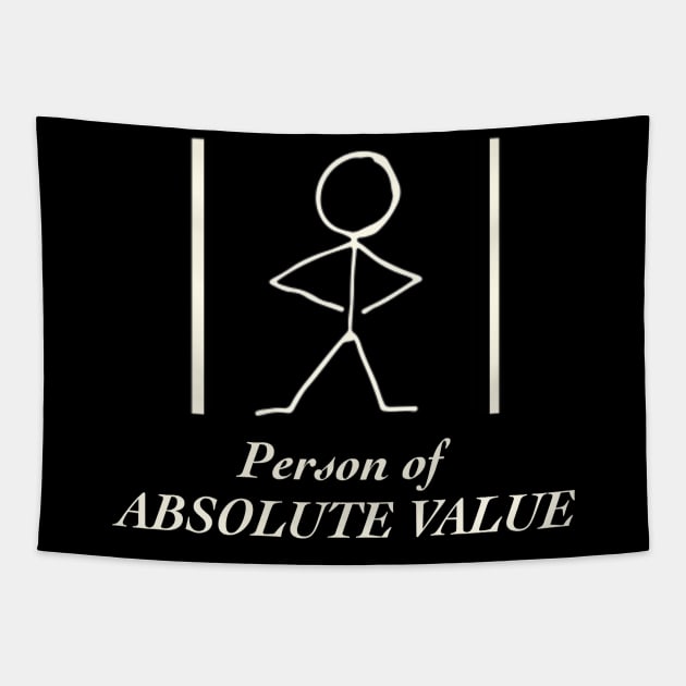 Person Of Absolute Value Tapestry by TheUnknown93