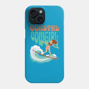 Coastal Cowgirl Stylish Surfer Wave Phone Case