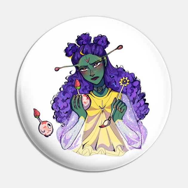 Angry Alien Pin by AnyelyRodriguez