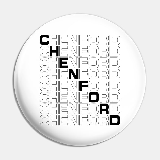 CHENFORD (textwork) | The Rookie Pin by gottalovetherookie