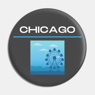 Chicago city Pin