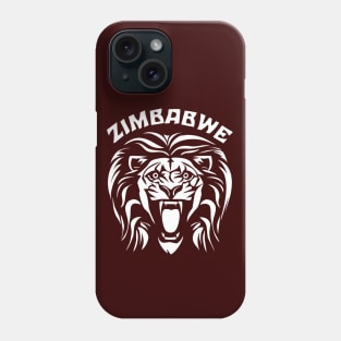 Raoring Lion Face | Zimbabwe Phone Case