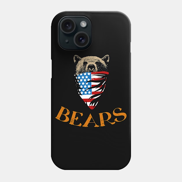 Chicago Bears nfc north champion 2018 Phone Case by kimoufaster