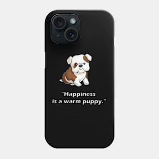 warm puppy Phone Case