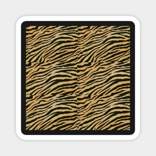 tiger print Magnet