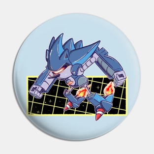 Mecha Sonic Pin