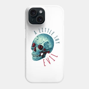 A little shy evil Phone Case