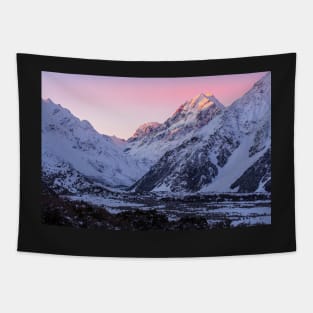 Mount Cook sunset Tapestry