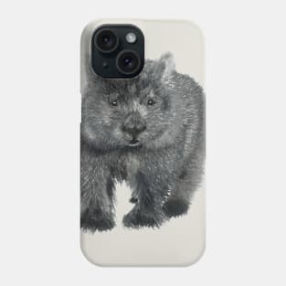 Wombat Sketch Phone Case