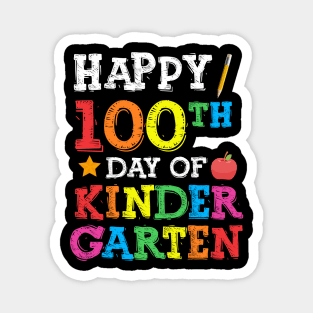 Happy 100 th day of kindergarten Magnet