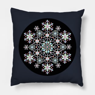 Filigree Snowflakes Pillow