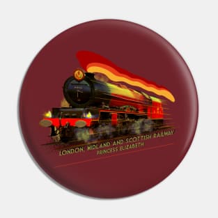 Gorgeous_Steam_Locomotive_Princess_Elizabeth_Train Pin