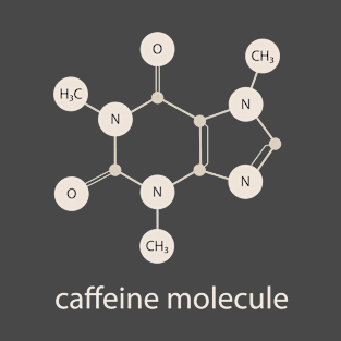 chemical formula of caffeine T-Shirt