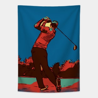 Golf Sport, Golfing for Golfer Tapestry