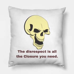 Closure from a Narcissist Pillow