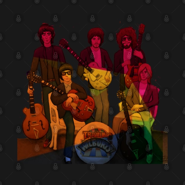 Traveling Wilburys - Wpap Vintage by Hi.Nawi