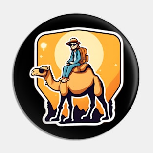 Adventure camel Pin