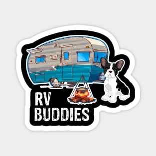French Bulldogs Dog Rv Buddies Pet Lovers Funny Camping Camper Magnet