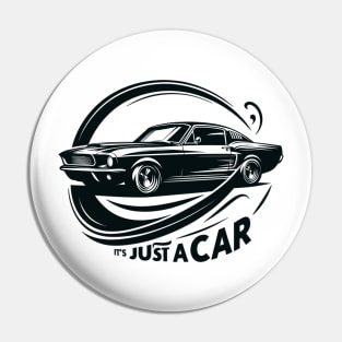 Classic car Pin