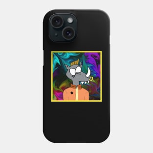 Cartoon Rhino Phone Case