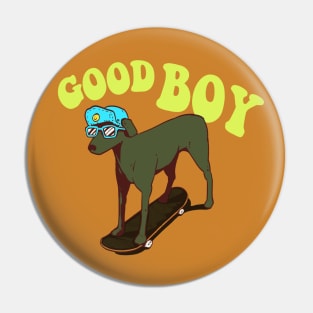 Good Boy Pin