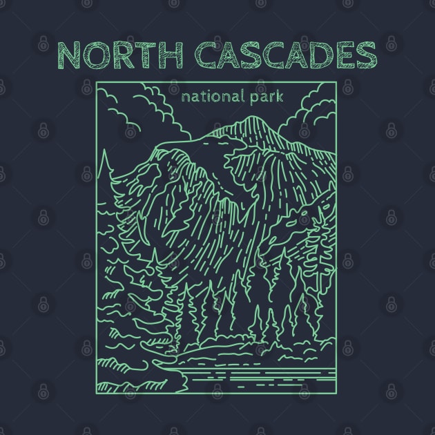 North Cascades National Park by Souls.Print