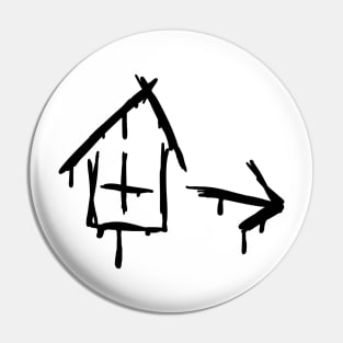 Left 4 Dead - Safehouse [black] Pin