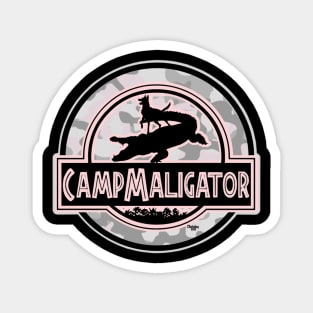 Camp Maligator Pink Camo Magnet