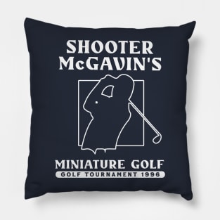 Shooter McGavin Miniature Golf Tournament Pillow