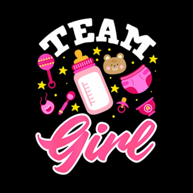 Gender Reveal Team Girl by Eduardo