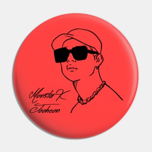 MONSTA X Jooheon Bias Pin