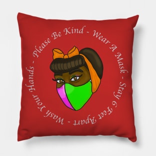 Wear a mask Pillow