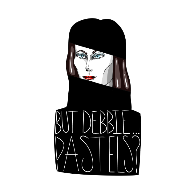 But Debbie...Pastels? Morticia TShirt TeePublic