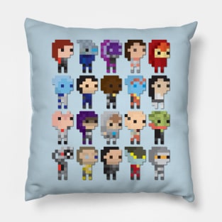 Pixelfect (femshep) Pillow