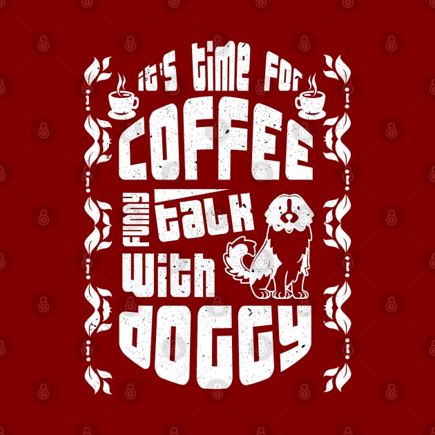 its time for coffee talk with doggy by creative7