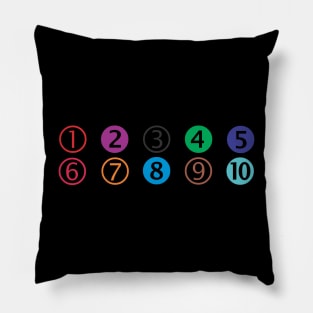 numbers Pillow