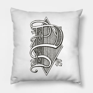 Monogram P Pillow