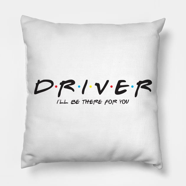 DRIVER Pillow by Motiejus