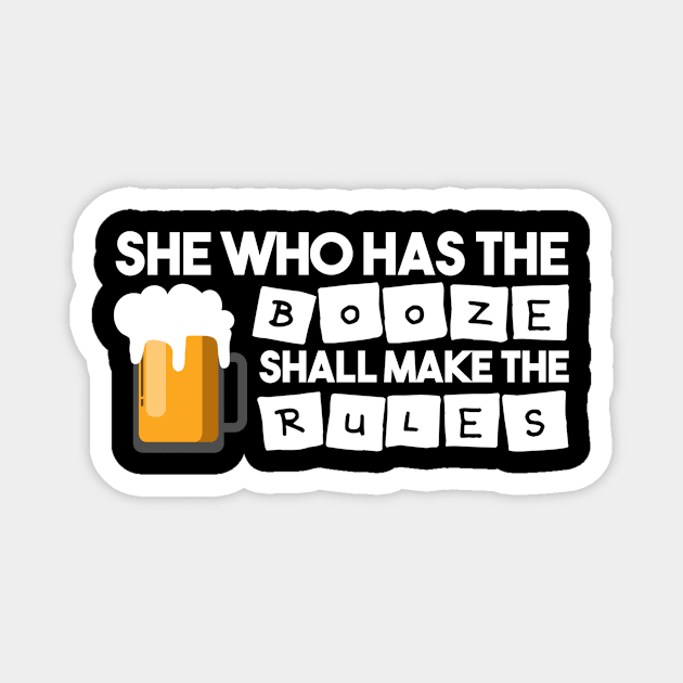 Bartender Has The Booze Magnet by TheBestHumorApparel