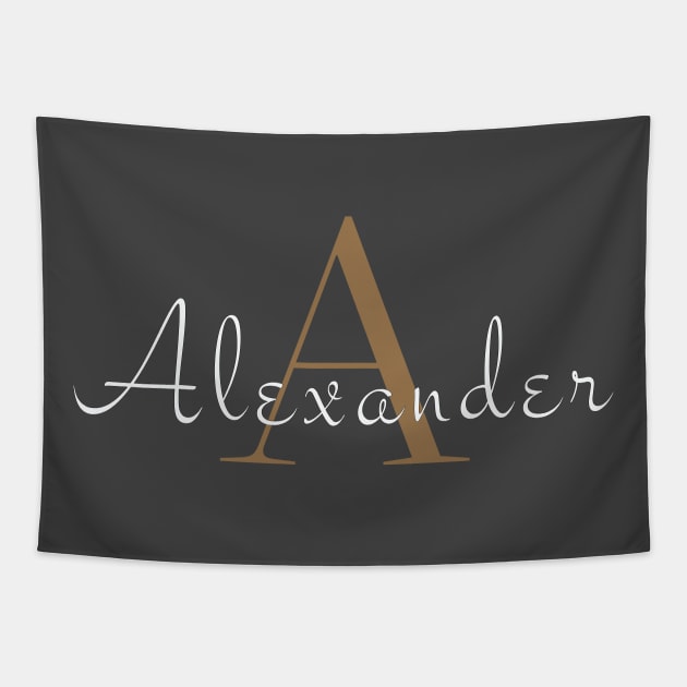 I am Alexander Tapestry by AnexBm