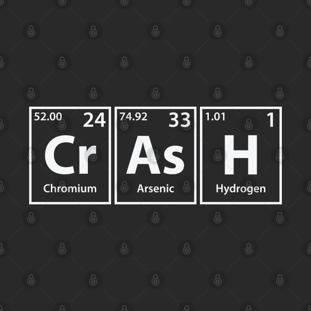 Crash (Cr-As-H) Periodic Elements Spelling by cerebrands