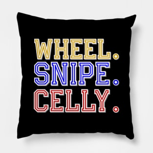 Multi-Colored - Letterkenny Irish and Shamrocks Hockey Fan - Wheel Snipe Celly Pillow