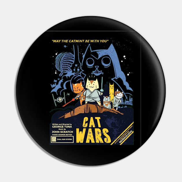 Meow Wars Cat Parody Pin by Zone32